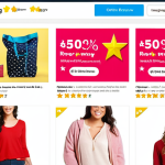 **Prompt:** A vibrant online storefront displaying glowing customer reviews and star ratings next to a product description. Shoppers are smiling and confidently adding items to their carts. The website design is clean and modern, with trust badges prominently displayed. The overall impression is one of reliability and customer satisfaction.