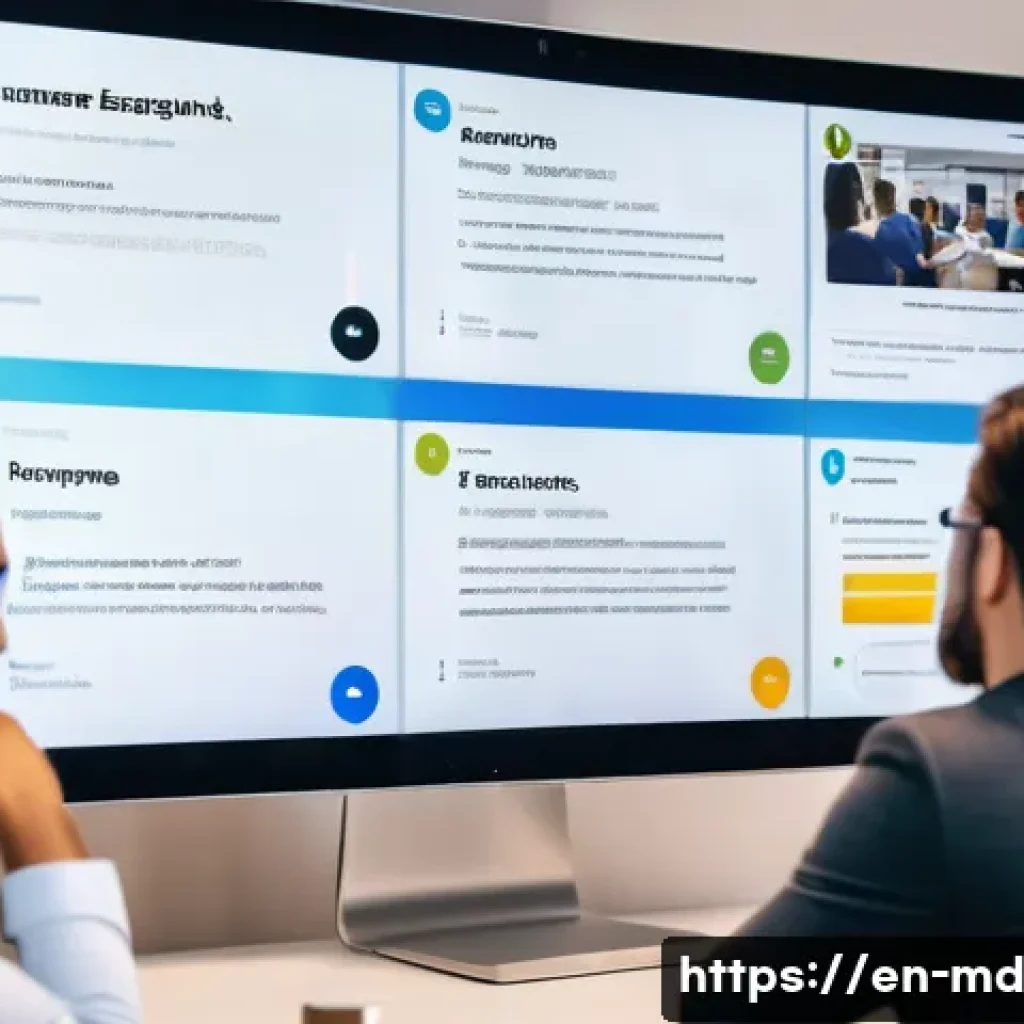 소셜 증명과 고객 중심 혁신 전략 - A modern digital marketing office scene showing a diverse team of professionals gathered around a la...